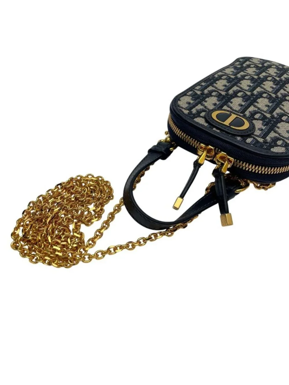 Dior Trotter Canvas Leather Smartphone Shoulder
